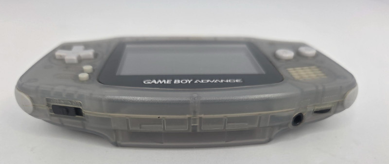 Nintendo Game Boy Advance Glacier Clear AGB-001 Clean Tested Works gallery