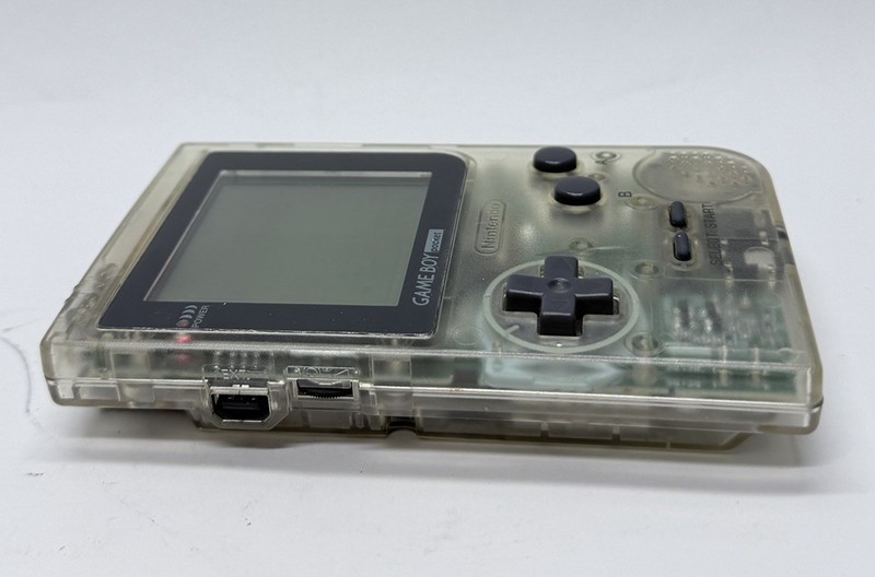 Nintendo Gameboy Pocket Transparent Clear - MGB-001 - Tested with Game gallery