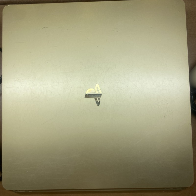 Sony PlayStation 4 PS4 Slim 1TB Gold Console CUH-2015B W/ Gold Controller gallery