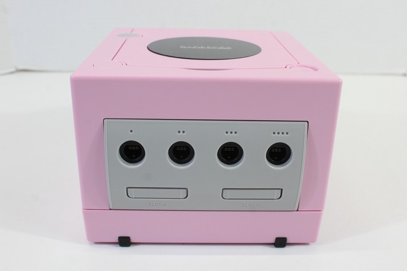Nintendo GameCube Pastel Pink Console DOL-101 GC US NTSC-U/C Pink LED Recapped gallery