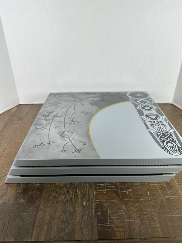 Sony PlayStation 4 PS4 Pro 1TB God of War Limited Edition Console and Controller gallery