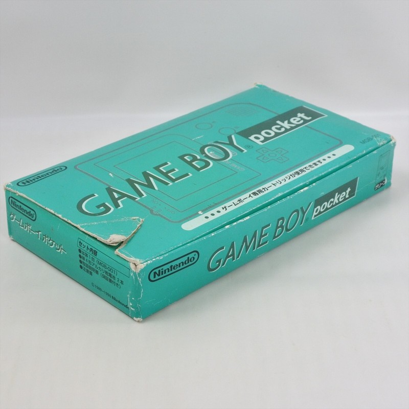 Gameboy Pocket Console GREEN MGB-001 Boxed made in CHINA Nintendo MH15005967 gb gallery