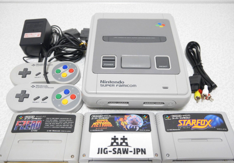 Nintendo Super Famicom SFC SNEC Starter Set (SUPER METROID ver.) Free shipping