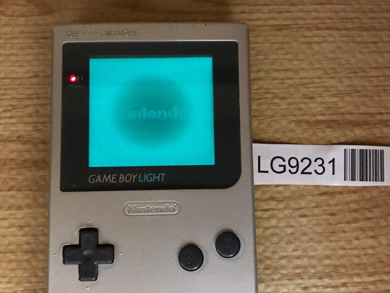 GameBoy Light Silver Console Nintendo Japan – With Defects LG9231