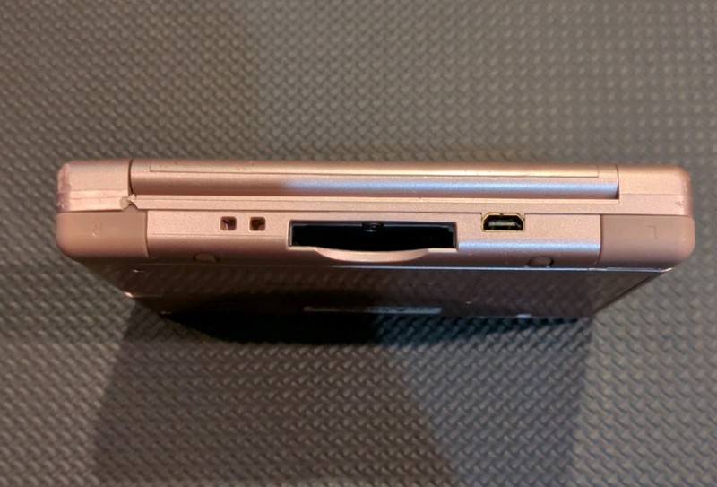 Nintendo DS Lite Metallic Pink Rose Console ONLY; Tested & Works. gallery