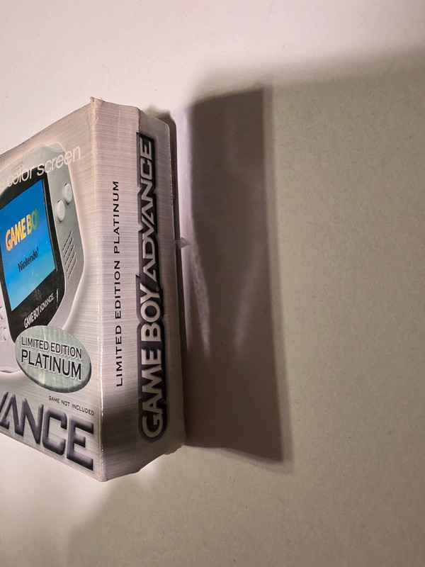 Game Boy Advance GBA Clear Glacier System (Nintendo, 2001) ☆ BOX ☆ gallery