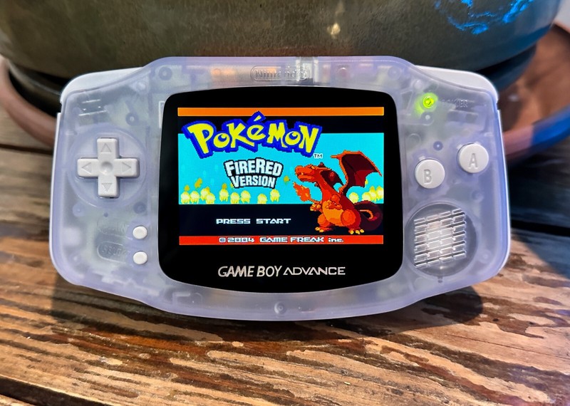 Nintendo Game Boy Advance GBA Glacier System 101 IPS LCD Backlit Brighter gallery