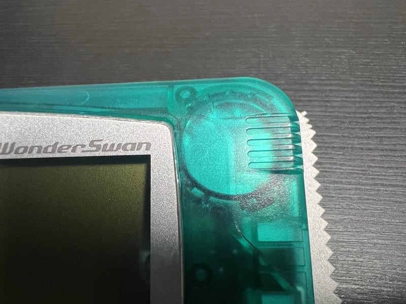 Bandai WonderSwan Clear Green Handheld Working US Seller gallery