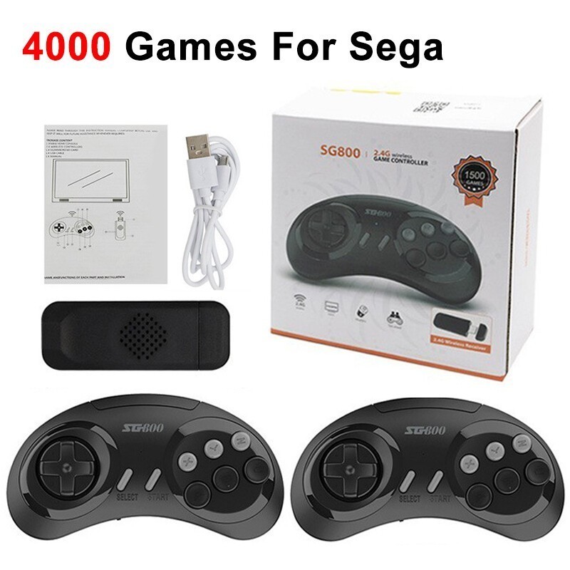 SG800 Retro Game Console 4000 Game HD TV Video Game Stick 16Bit For Sega Genesis gallery