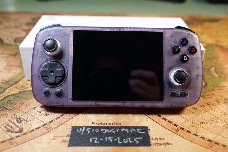 ANBERNIC RG406H (Transparent Purple) Android Retro Handheld Game Console