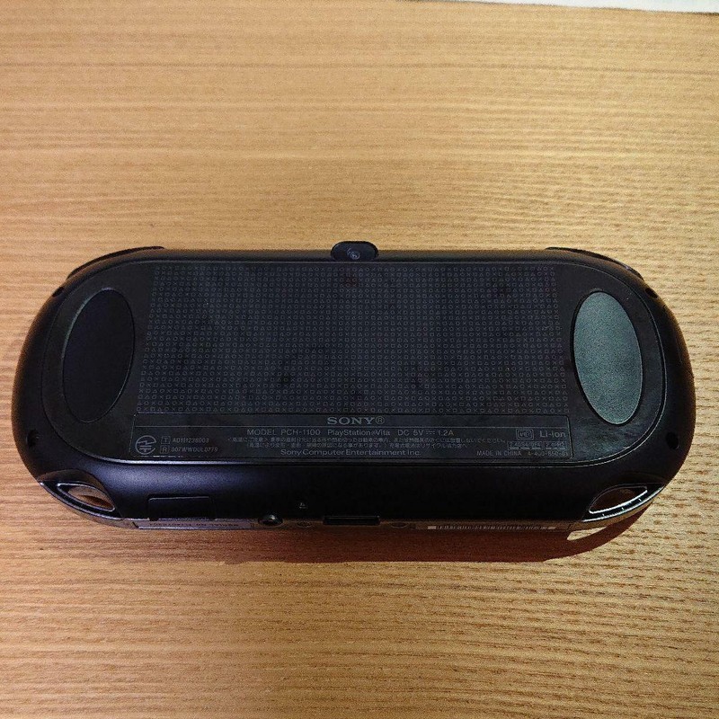 Playstation vita 3G/Wi-Fi model CRISTAL BLACK PCH-1100 only console LTD gallery