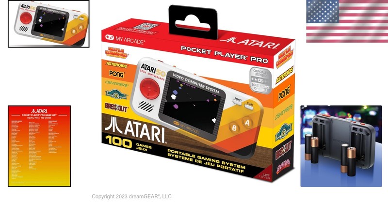 Atari Pocket Player Pro: Retro Gaming on the Go gallery