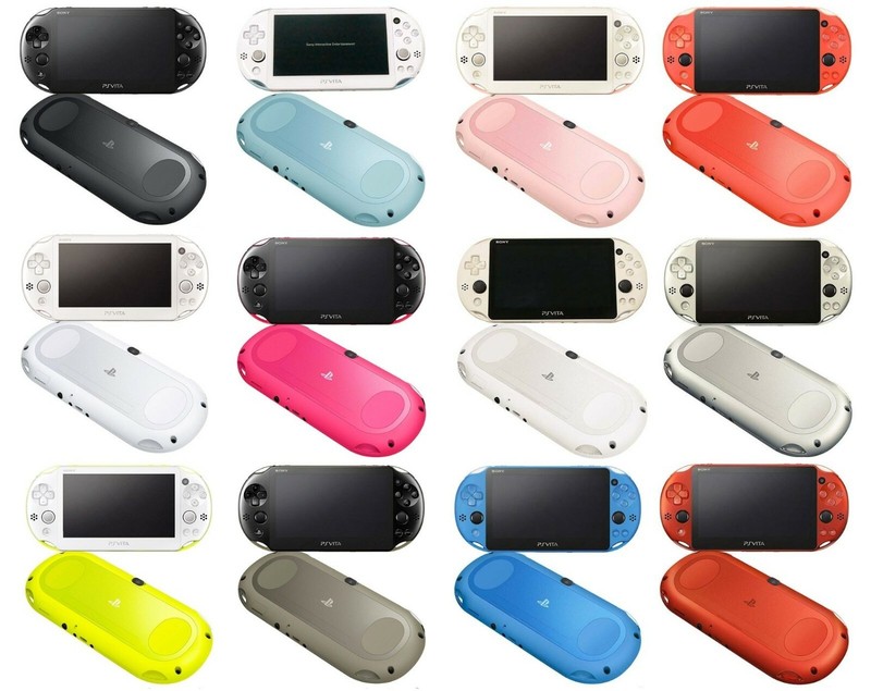 PS Vita PCH-2000 Console Various Colors PSV Slim Box Accessory Complete Mint gallery