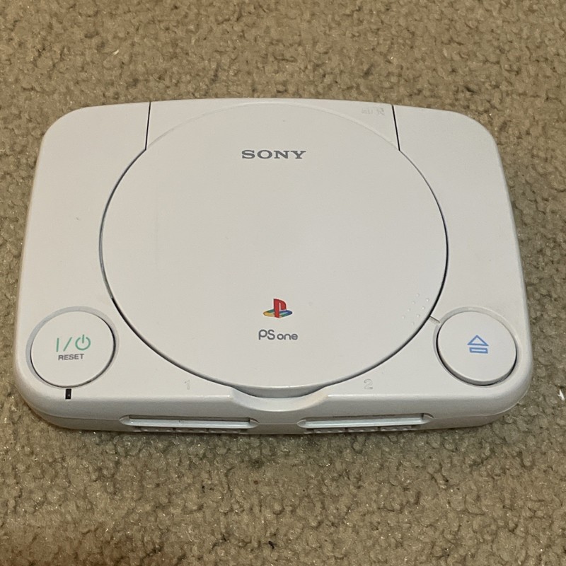Sony Playstation PS One Video Game Console WIth Cords No Controller gallery