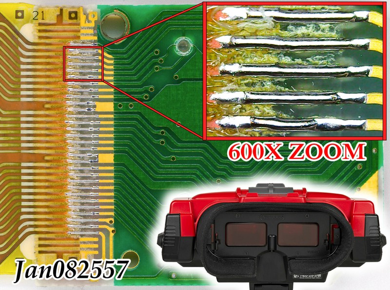 Virtual Boy Permanent Screen Solder Fix Professional Repair Service