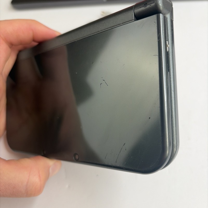 New Nintendo 3DS XL Gray Black Console, Top IPS Charger Stylus US Version gallery