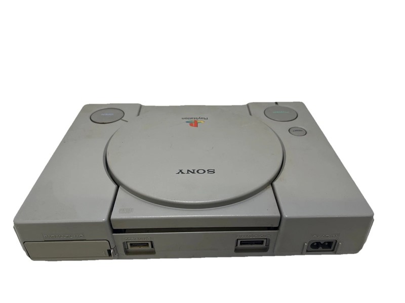Sony PlayStation Classic Gray Console & 2 Controllers W/ AV & Power Cords Works gallery