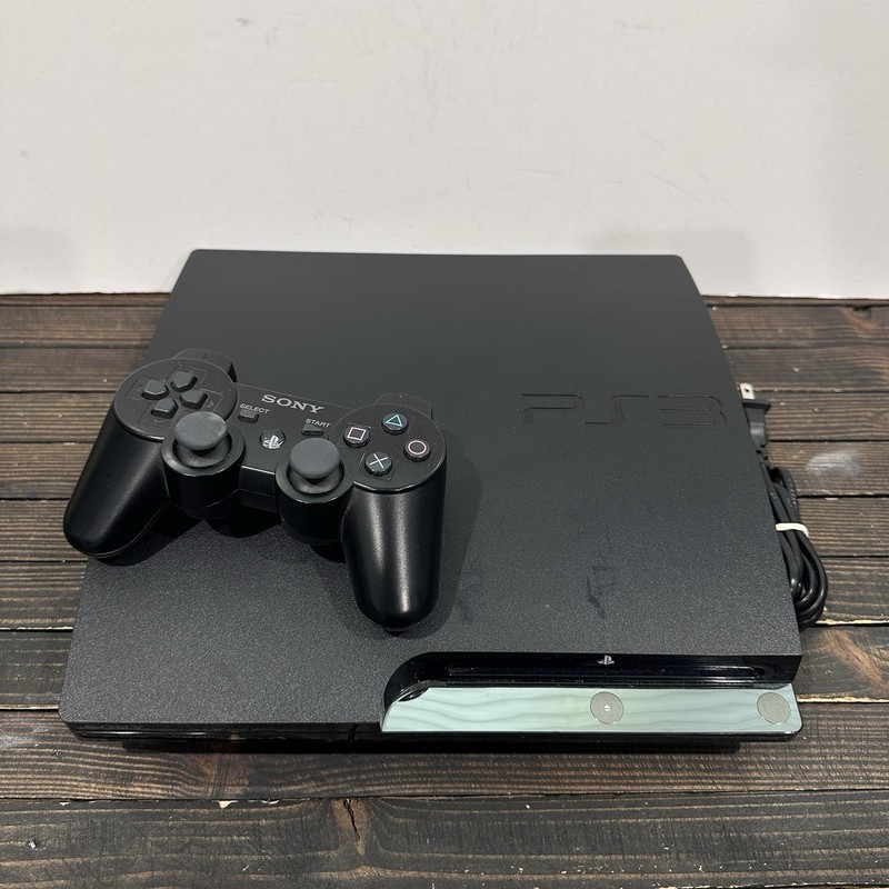 Sony PlayStation 3 PS3 Slim Console 160GB (2501A) w/ Controller & Power
