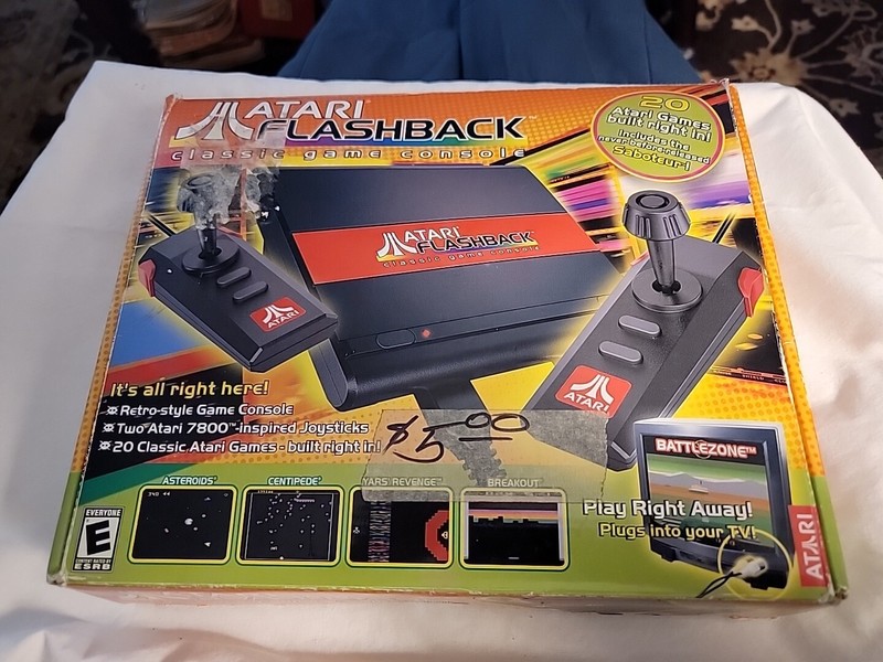 Atari Flashback Classic Game Console – Complete In Original Box Original