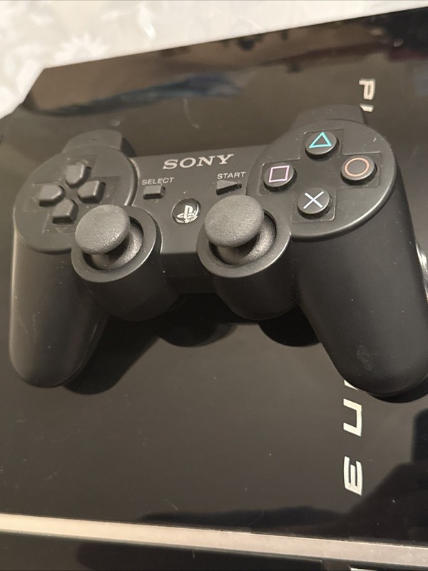 COMPLETE Sony PlayStation 3 Fat PS3 160GB Black Console Gaming System CECHP01 gallery
