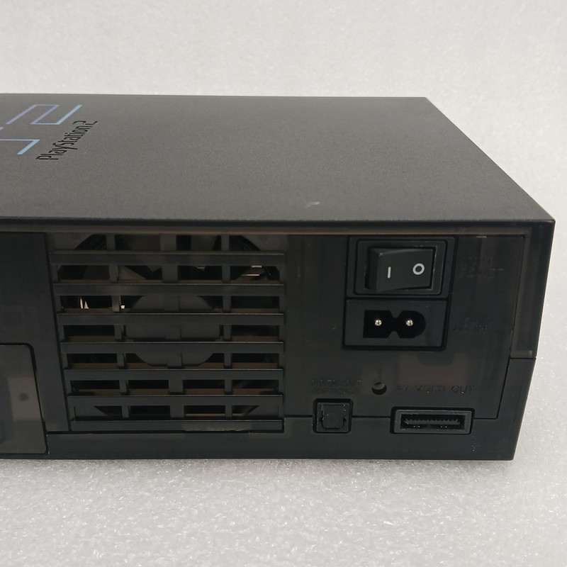 USA Region Fat PS2 Clear Zen Black Console Sony PlayStation 2 SCPH-37000 39001 gallery