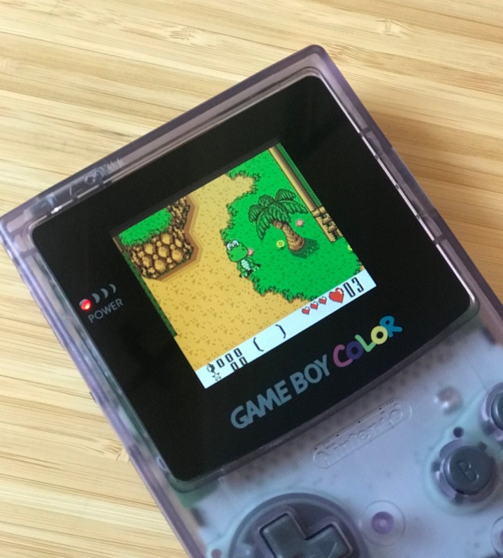 Nintendo Game Boy Color GBC Backlight Backlit Brighter TFT Dandelion Yellow gallery