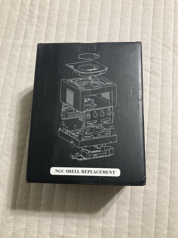 NGC Shell Replacement For Nintendo Gamecube CIB, All Regions, Never Used
