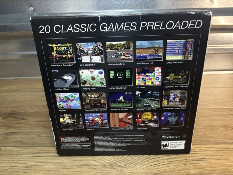 PlayStation Classic SCPH-1000R - Brand New in Box gallery