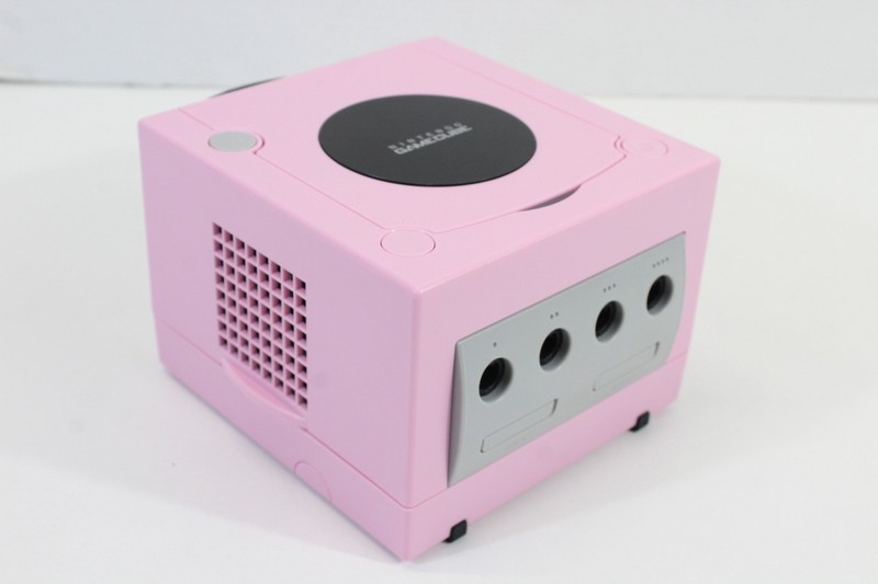 Nintendo GameCube Pastel Pink Console DOL-101 GC US NTSC-U/C Pink LED Recapped gallery