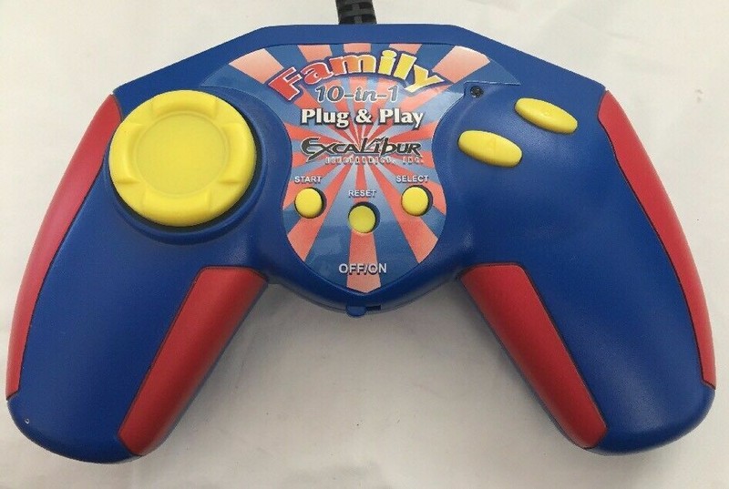 2 TV Plug & Play Video Game Systems: SpongeBob & Excalibur"10 in 1 Family Games" gallery