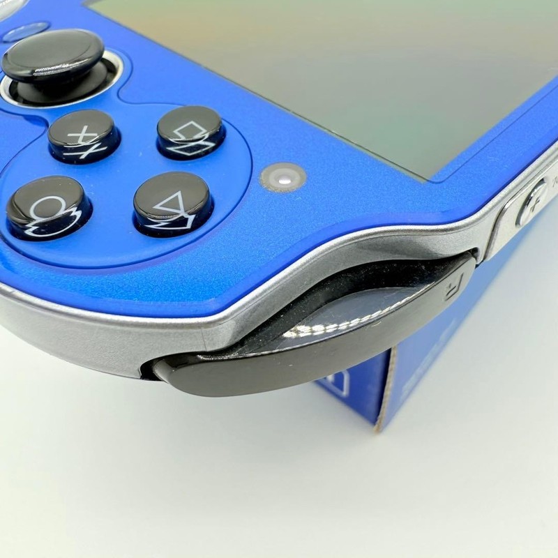 Near Mint SONY Playstation PS Vita PCH-1000 Console Sapphire Blue gallery