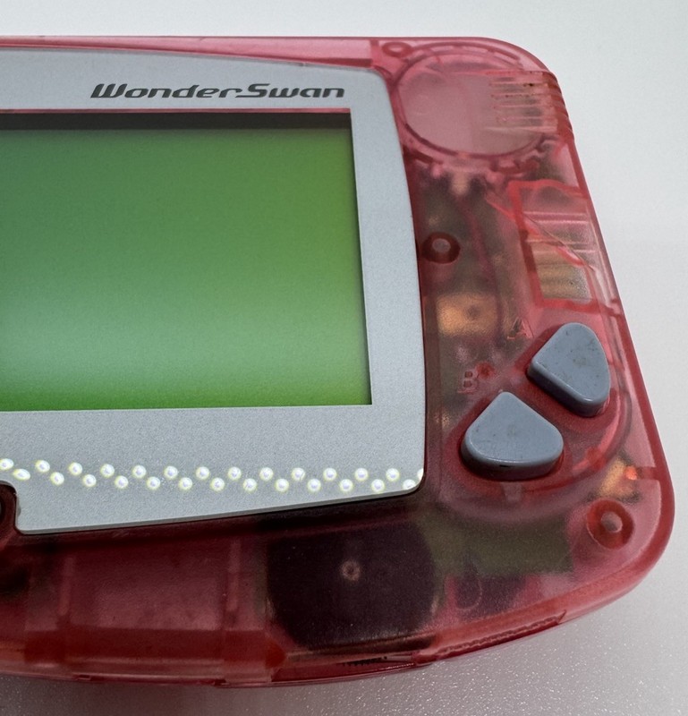 Bandai Wonder Swan Console Only Skeleton Pink WonderSwan JAPAN Handheld Used gallery