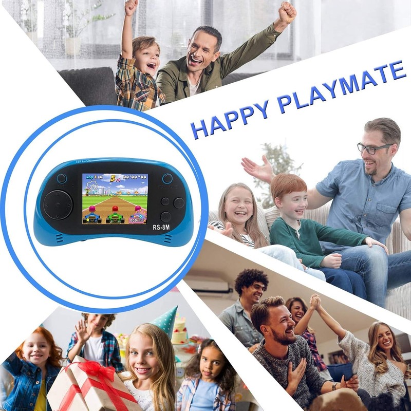 Kids 2.8-Inch Handheld Video Game Player - 220 Games for Travel Fun gallery