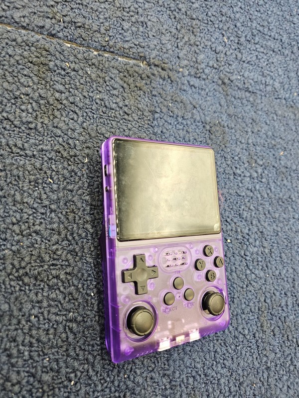 Palm Games R40S PRO Handheld Game Console, Purple, RK3326 CPU gallery