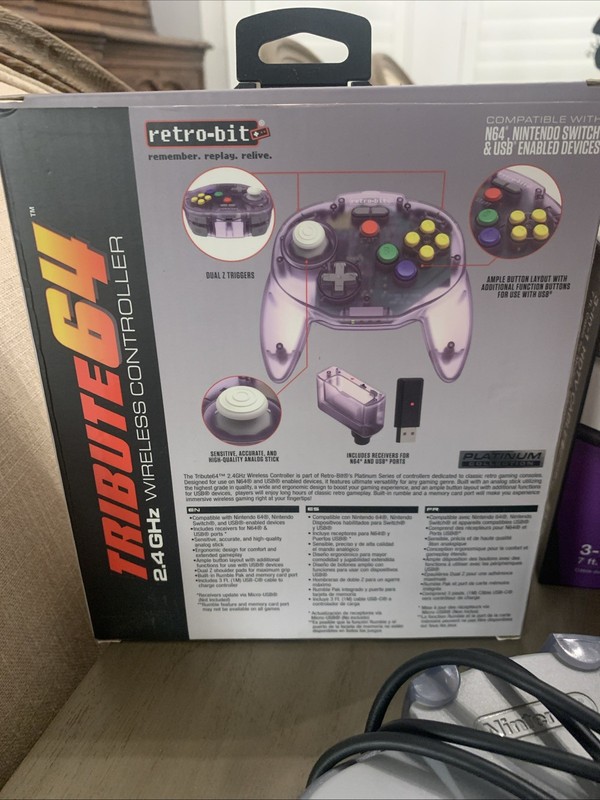 Nintendo 64 Console 8 Game Lot Original And Modern Controller / Cables gallery