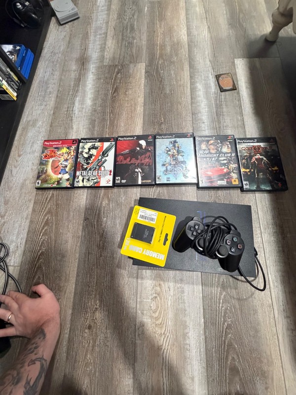 Sony PlayStation 2 Console with games all CIB
