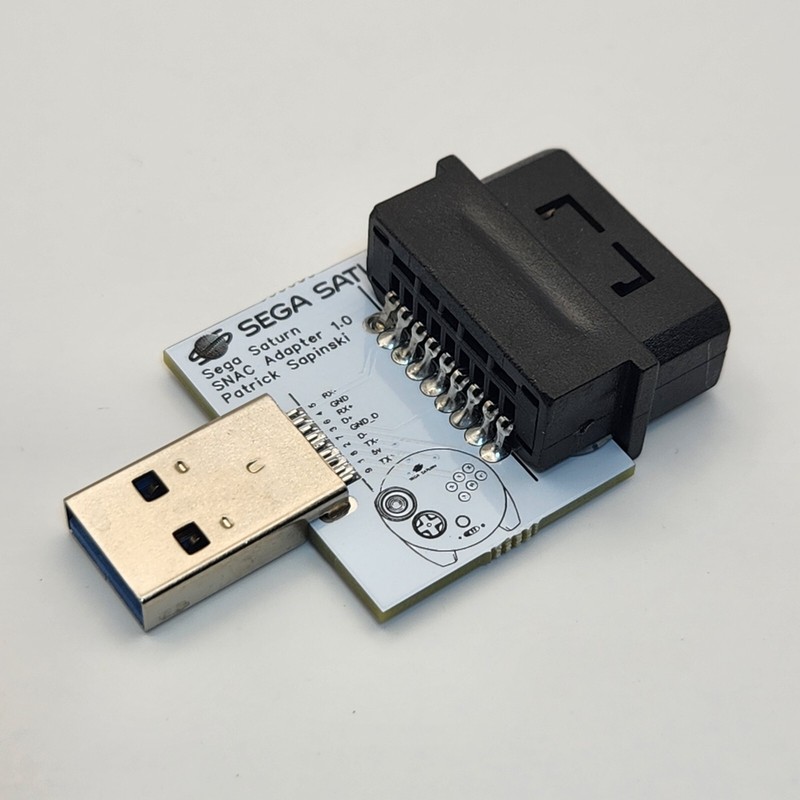 Sega Saturn SNAC for MiSTer FPGA – PCB Ver