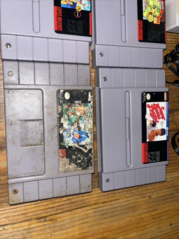 Super Nintendo SNES Console Video Game Bundle Lot of 10 Games - Tested Working gallery