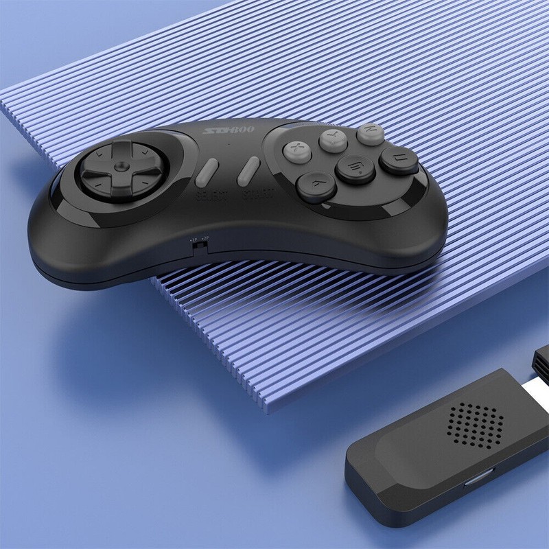 HDMI Retro TV Game Stick Console With 1500+ Games For Sega Genesis 2 Controllers gallery