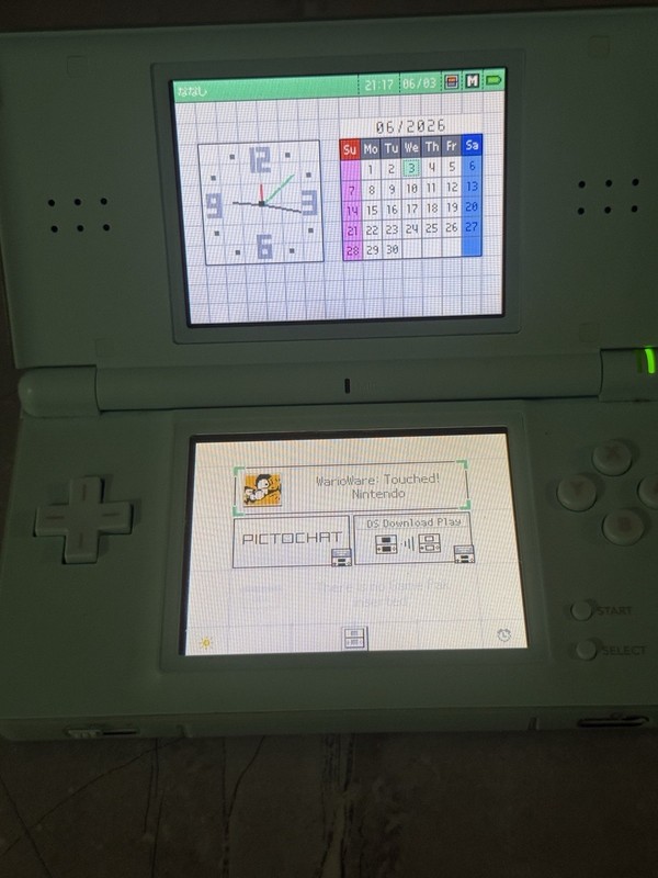 Nintendo DS Lite Light Blue System with Case and Charger Tested Works gallery