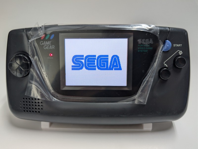 SEGA 🔥 Game Gear VA1 Recapped⚡FunnyPlaying V4.2 LCD Upgrade ✨Cleaned, Working🔧 gallery