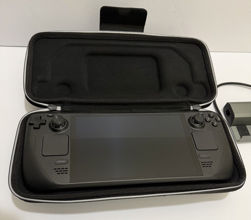Valve Steam Deck OLED 1 TB Black with Carrying Case/Dock & Charger