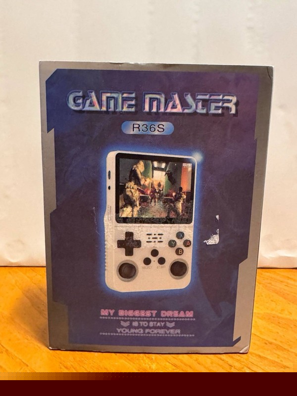 Game Master R36S Handheld Emulator Console 64GB White