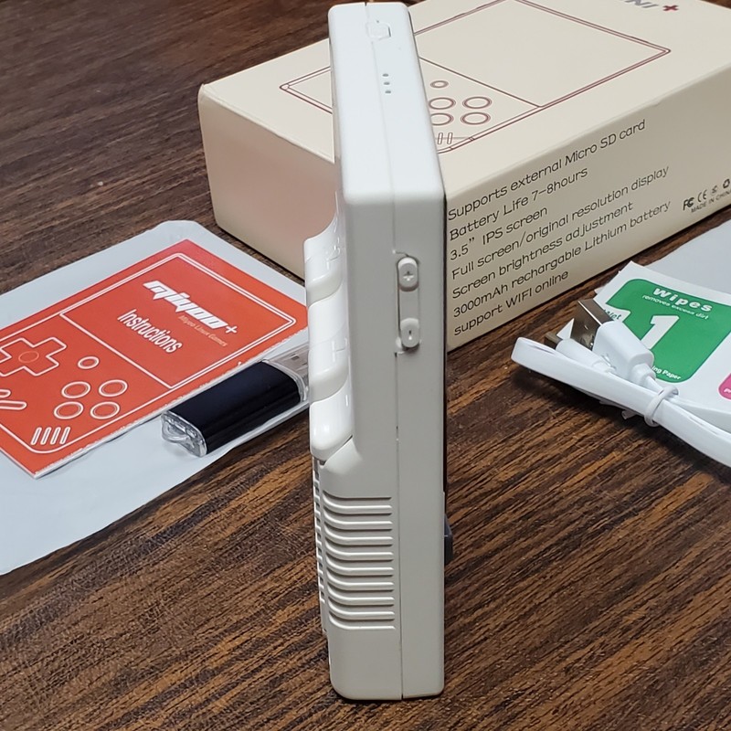 Miyoo Mini Plus White Open Source Retro Handheld Game Console. NEW. US SHIPPING gallery