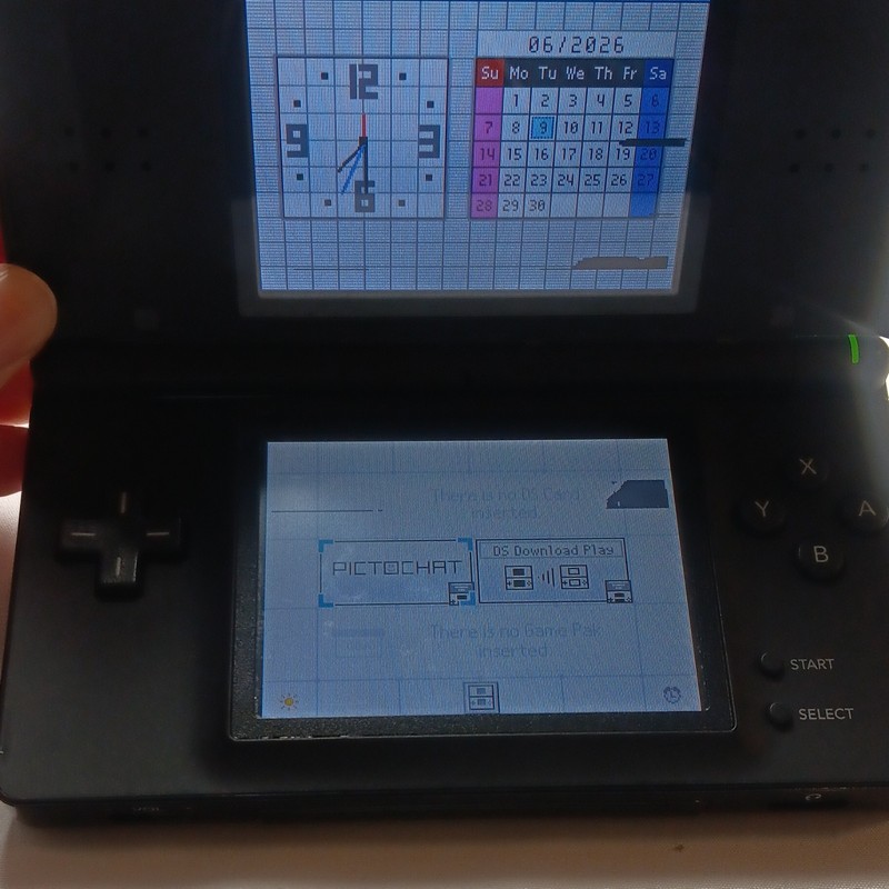Nintendo DS Lite Black Touchscreen Handheld Console Only NTSC-U/C USG-001 gallery