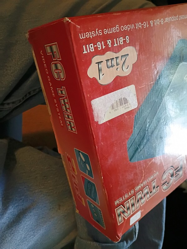 Vintage Yobo Gameware FC Twin Charcoal Console NES SNES New In Box SEALED gallery
