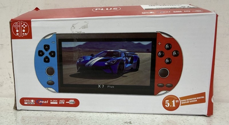 X7 Plus Handheld Game Console 5.1" Screen 1500 Games Included