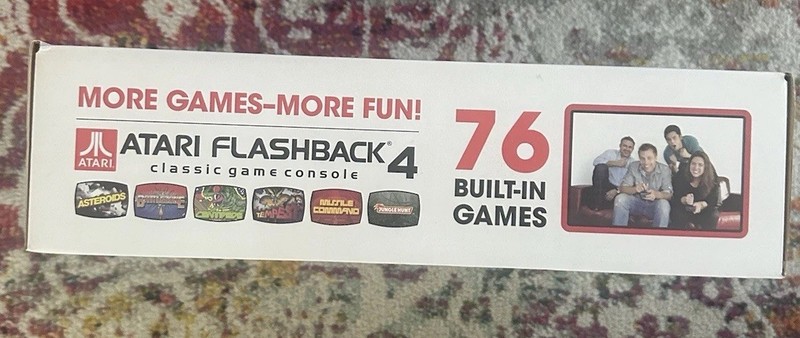 Atari Flashback 4 Classic Game Console Special Edition 76 Built In Games w/ Box gallery