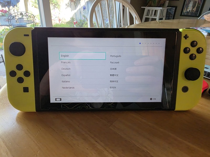 Nintendo Switch + Pro Controller + Case + MicroSD gallery