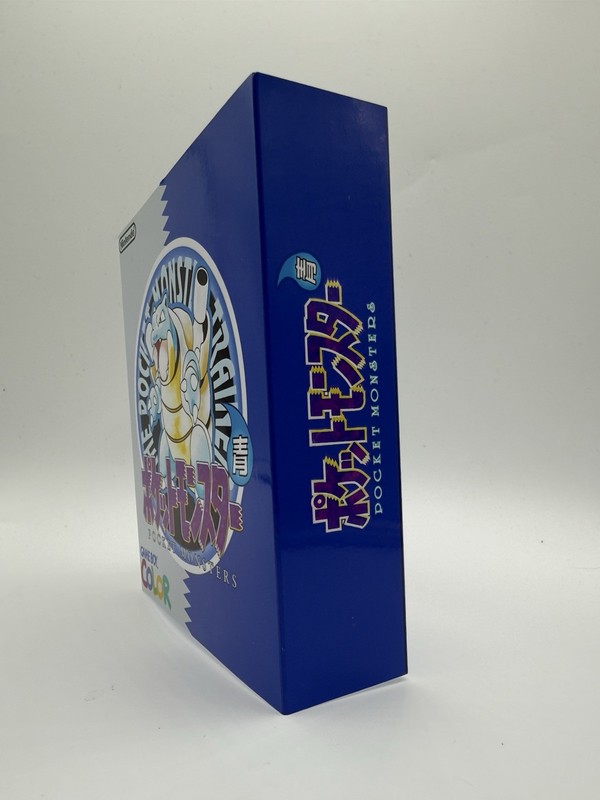 Custom Blastoise USB C Rechargeable Gameboy Color W Matching Box Pokémon gallery